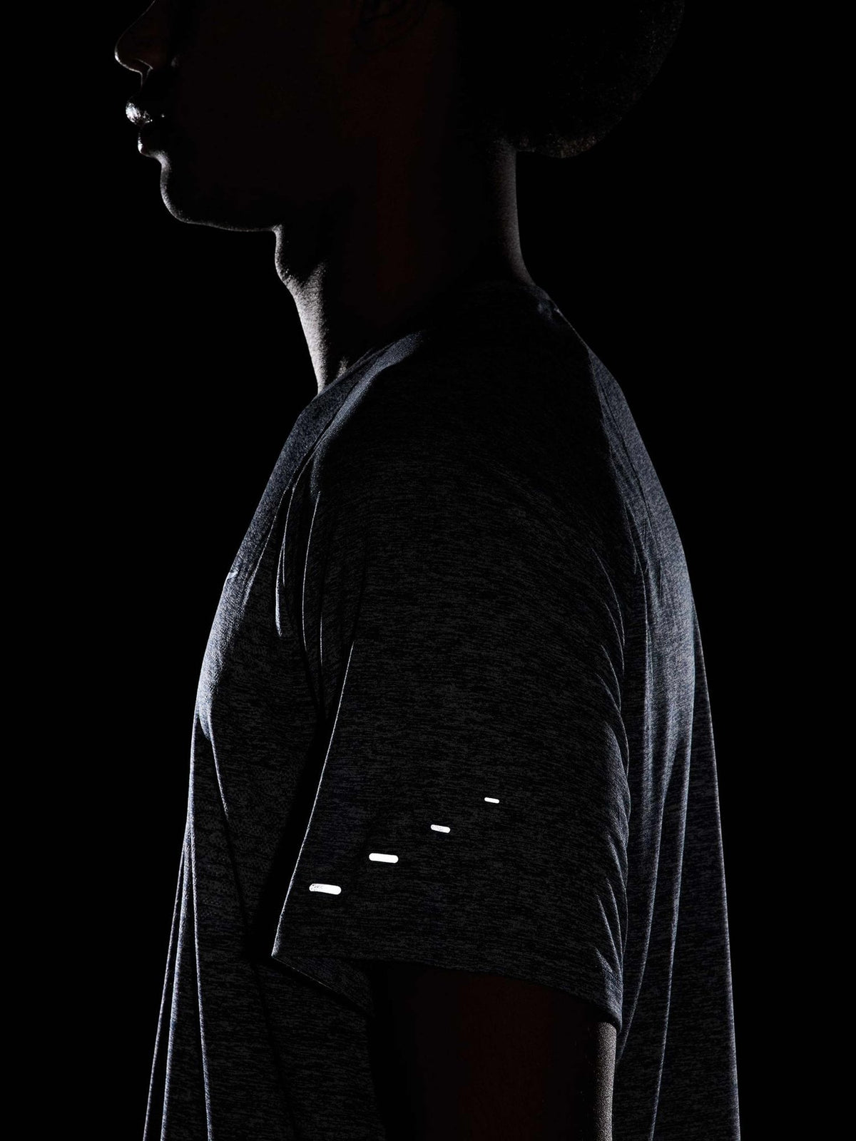 NIKE Тениска M NK DFADV STRIDE SS TOP