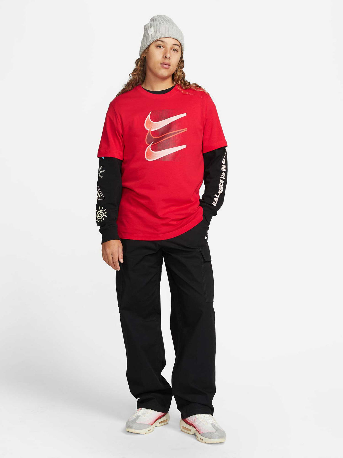 NIKE Тениска M NSW 12MO SWOOSH