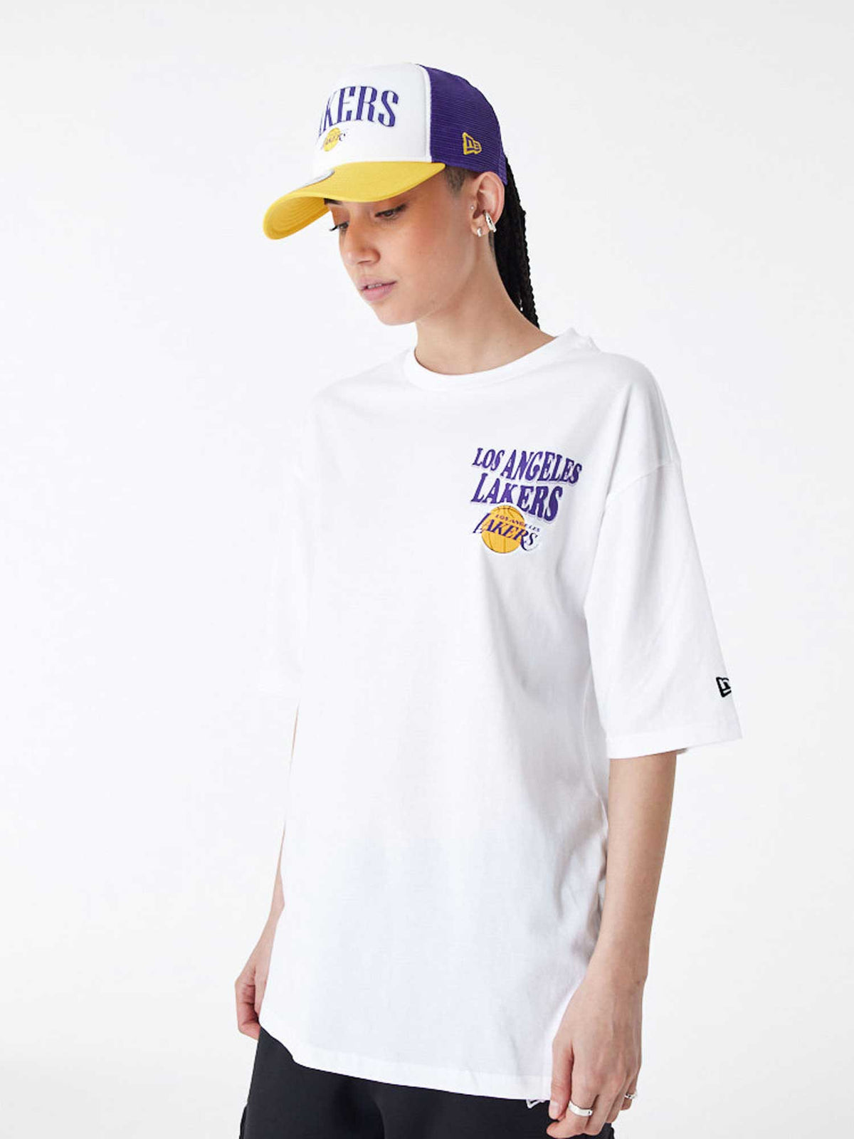 NEW ERA Тениска NBA SCRIPT OS TEE LOSLAK