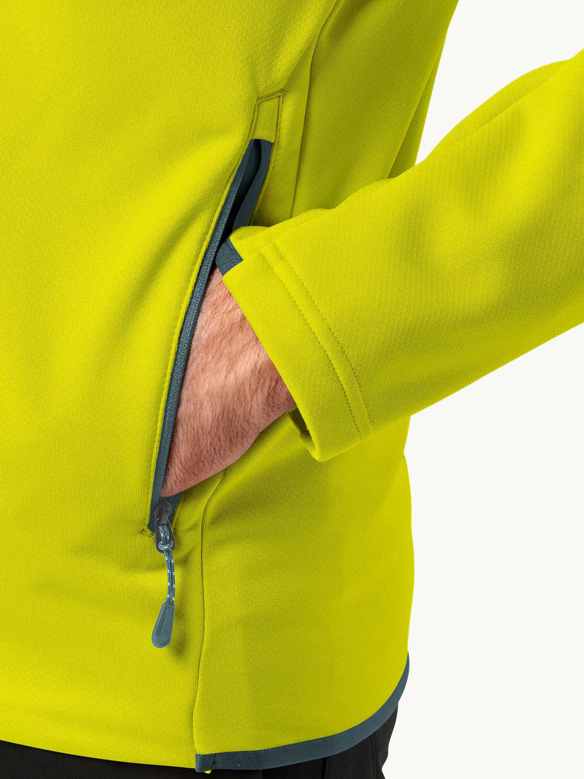 JACK WOLFSKIN Полар ALPGRAT HOODED FZ M