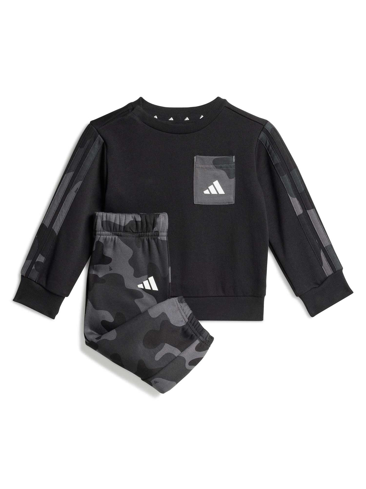 ADIDAS SPORTSWEAR Спортен екип Seasonal Essentials Camo Fleece