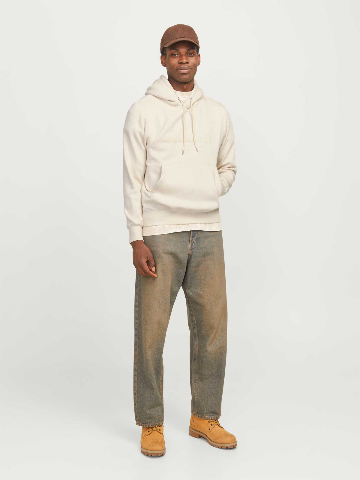 JACK & JONES Суитшърт JORFREDERIKSBERG SWEAT HOOD SPA