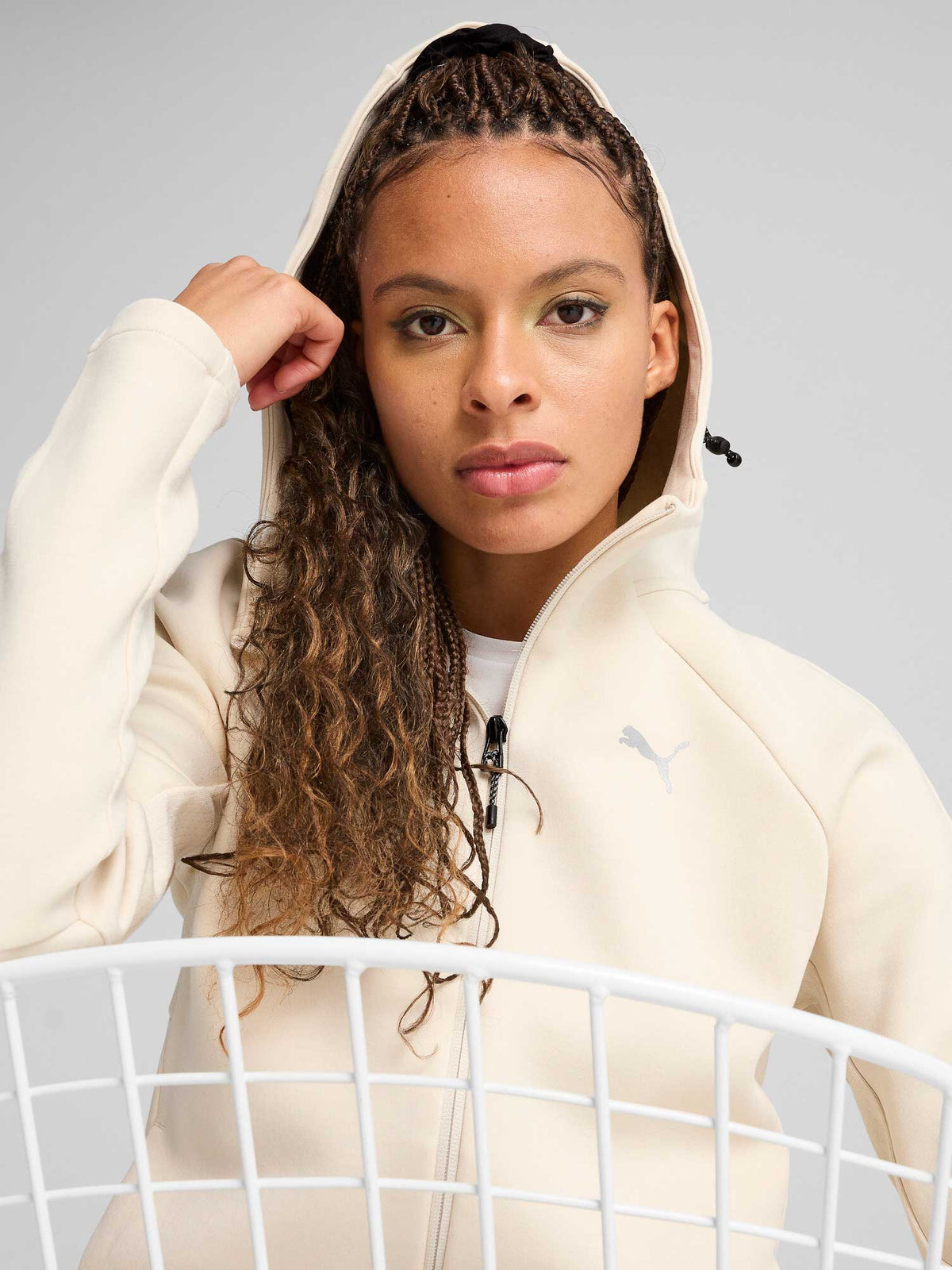 PUMA Суитшърт EVOSTRIPE Full-Zip Hoodie DK