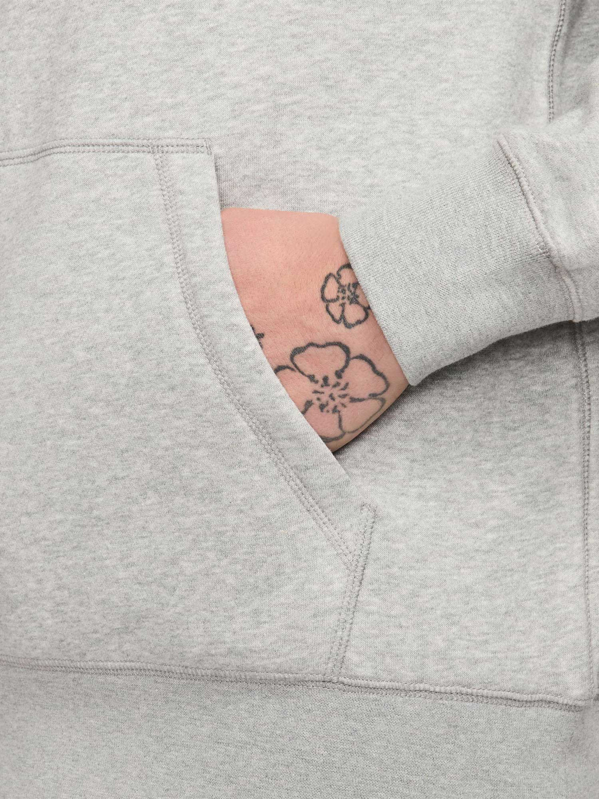 NIKE Суитшърт M NK CLUB BB HDY FUTURA BLOCK