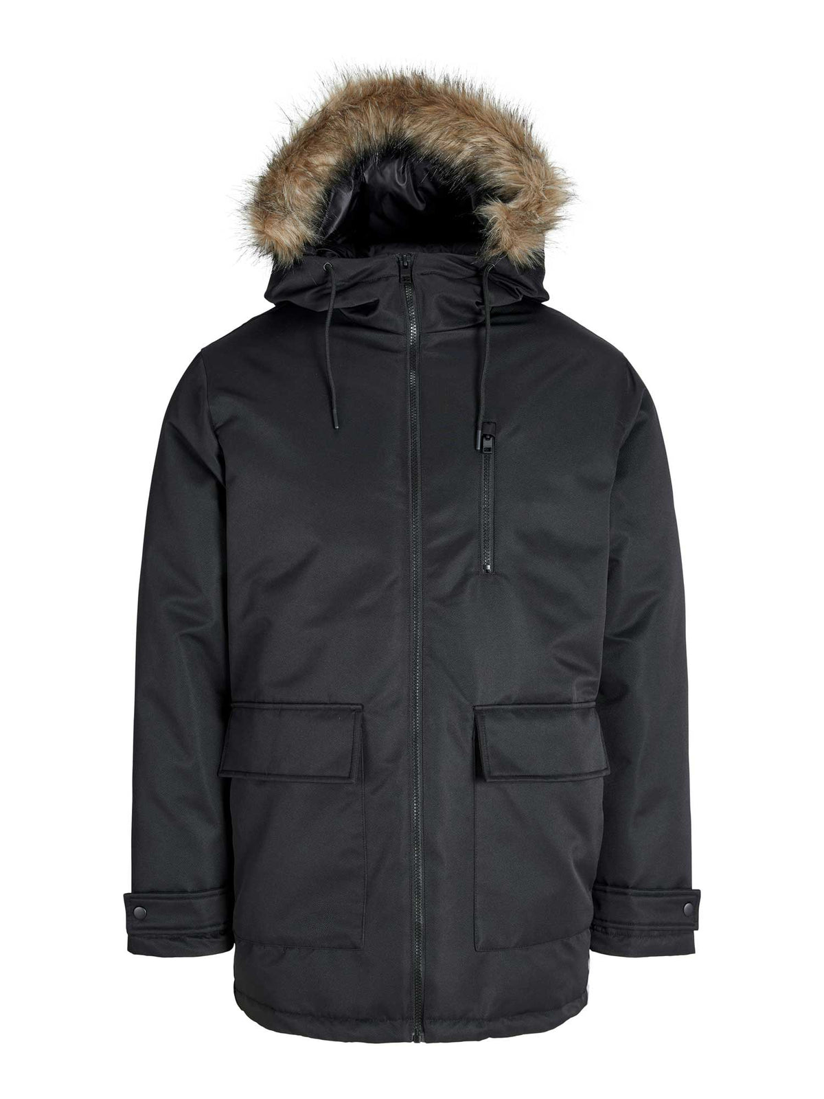 JACK & JONES Яке JJCHARLIE DETACHABLE FAUX FUR PARKA