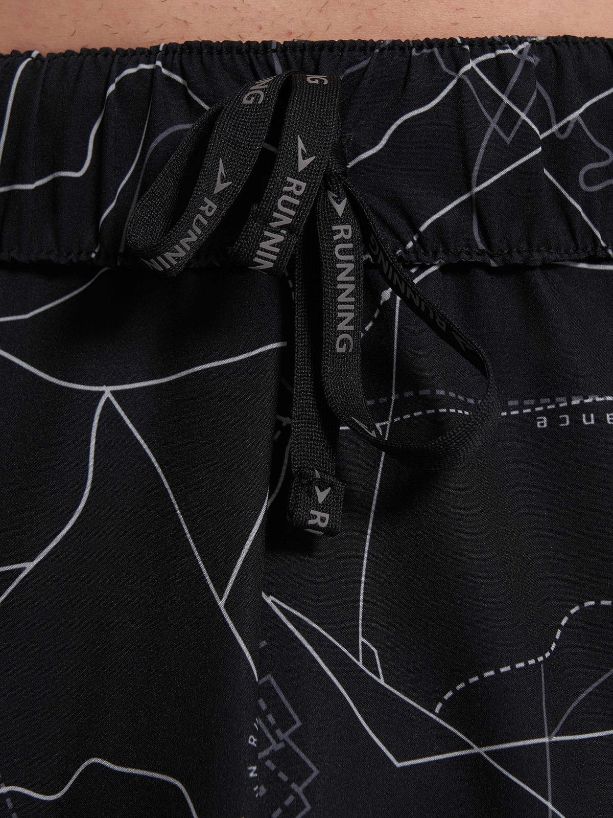 DEMIX Къси панталони M D Running Urban AOP