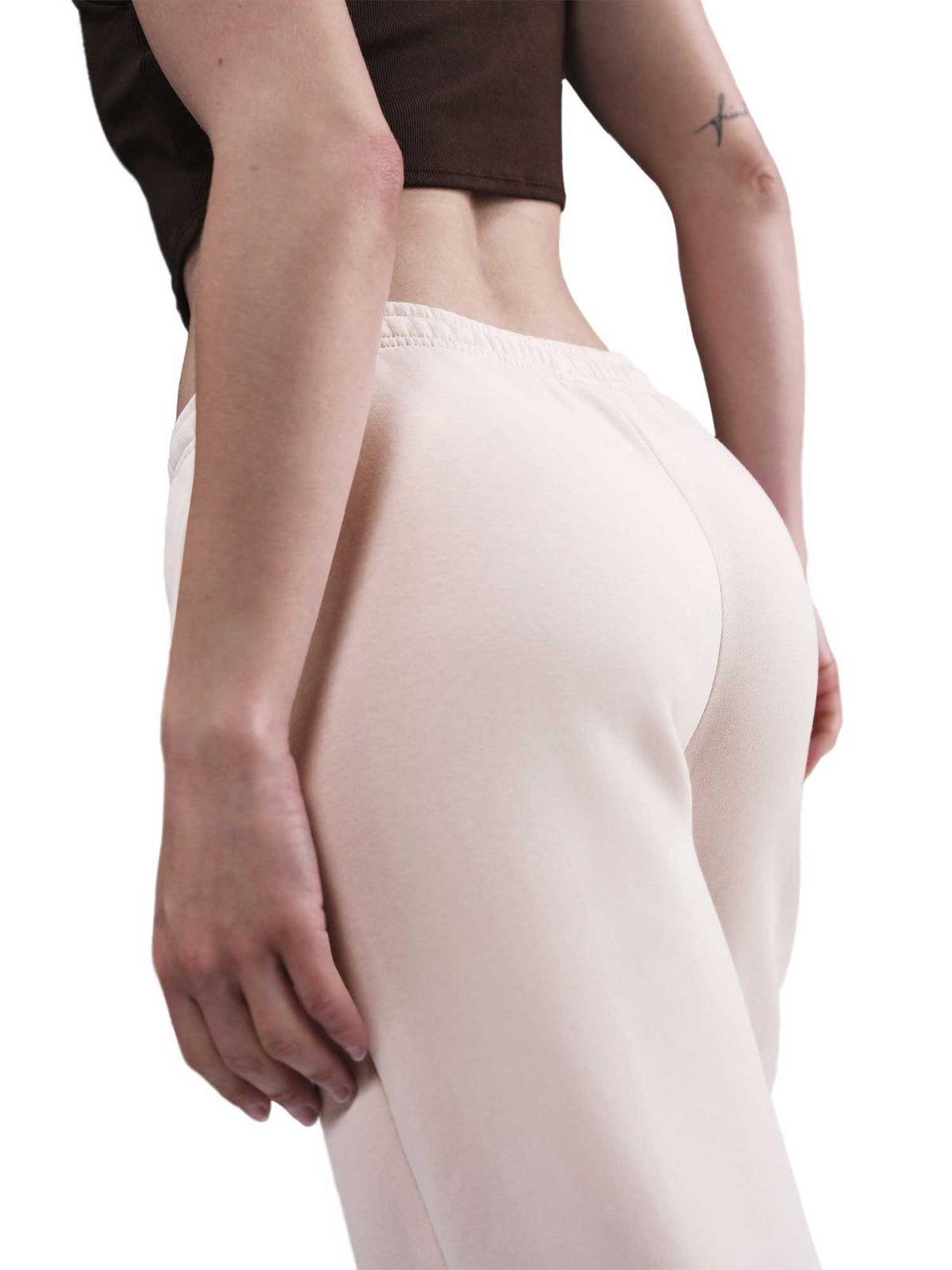 NIKE Спортно долнище W NSW PHNX FLC STRGHT LEG PNT