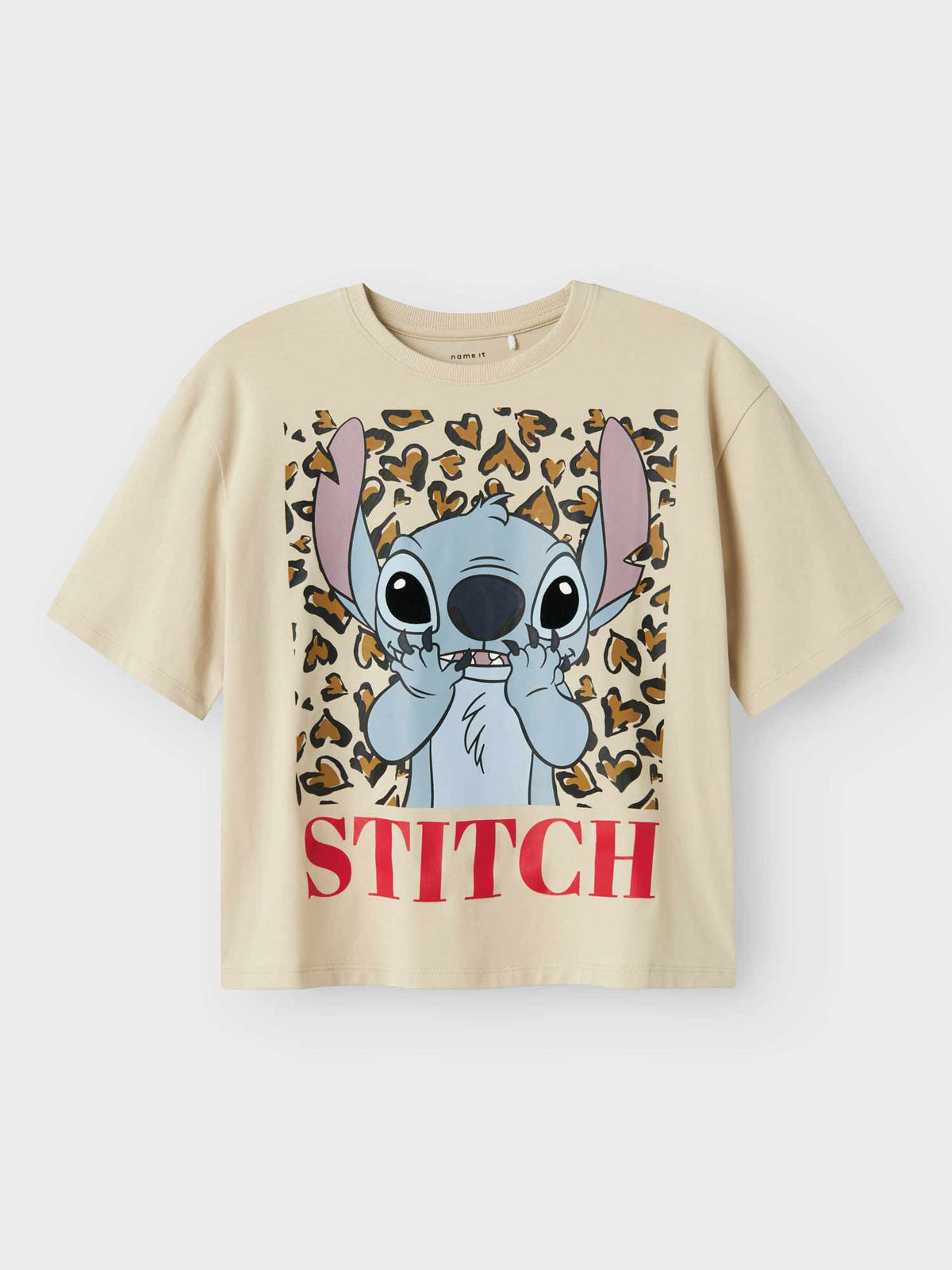 NAME IT Тениска NKFJIXI STITCH SS RLX