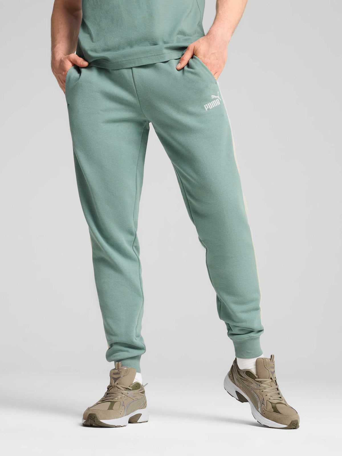 PUMA Спортно долнище ESS BLOCK Sweatpants TR cl