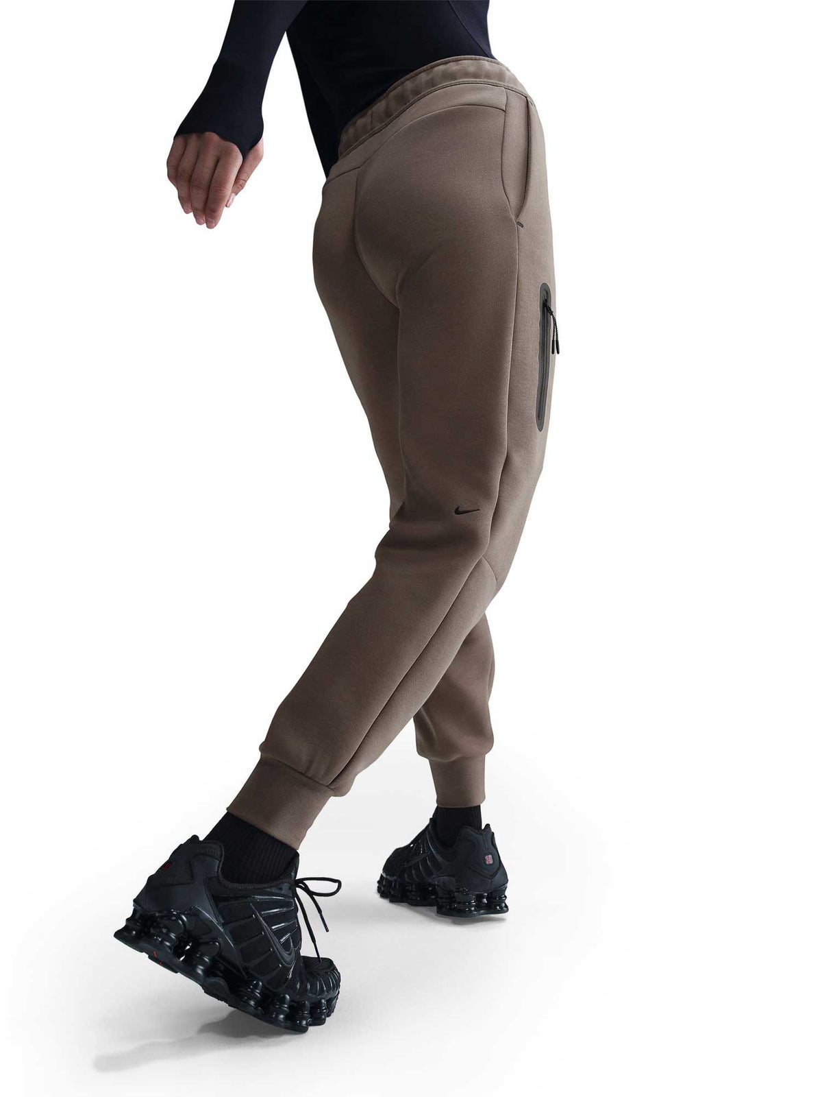 NIKE Спортно долнище W NSW TCH FLC MR JGGER 2