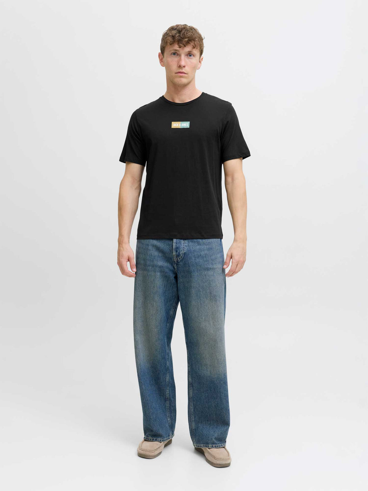JACK & JONES Тениска JJPAN TEE SS CREW NECK