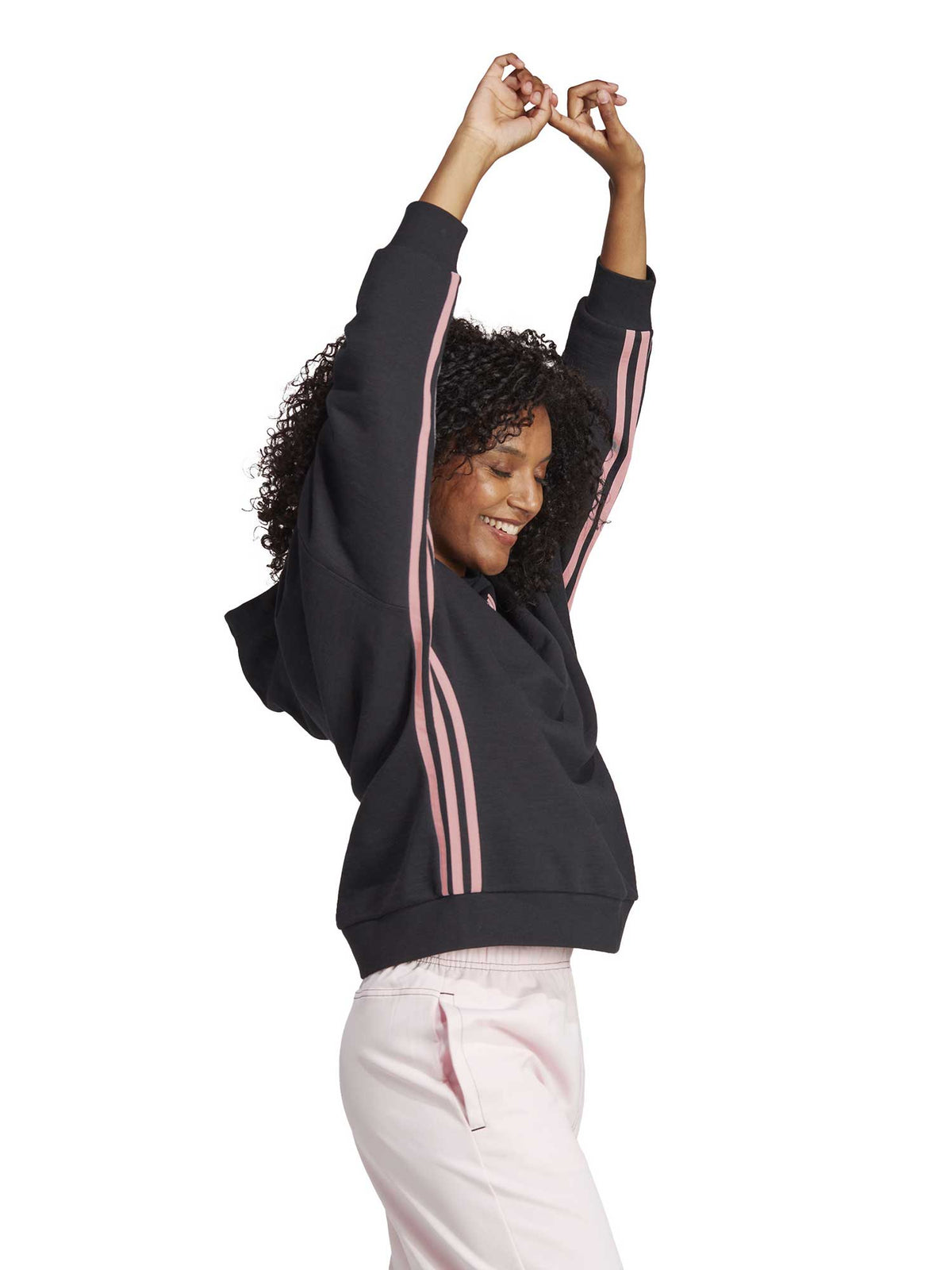 ADIDAS SPORTSWEAR Суитшърт Dance 3-Stripes Oversize Hoodie