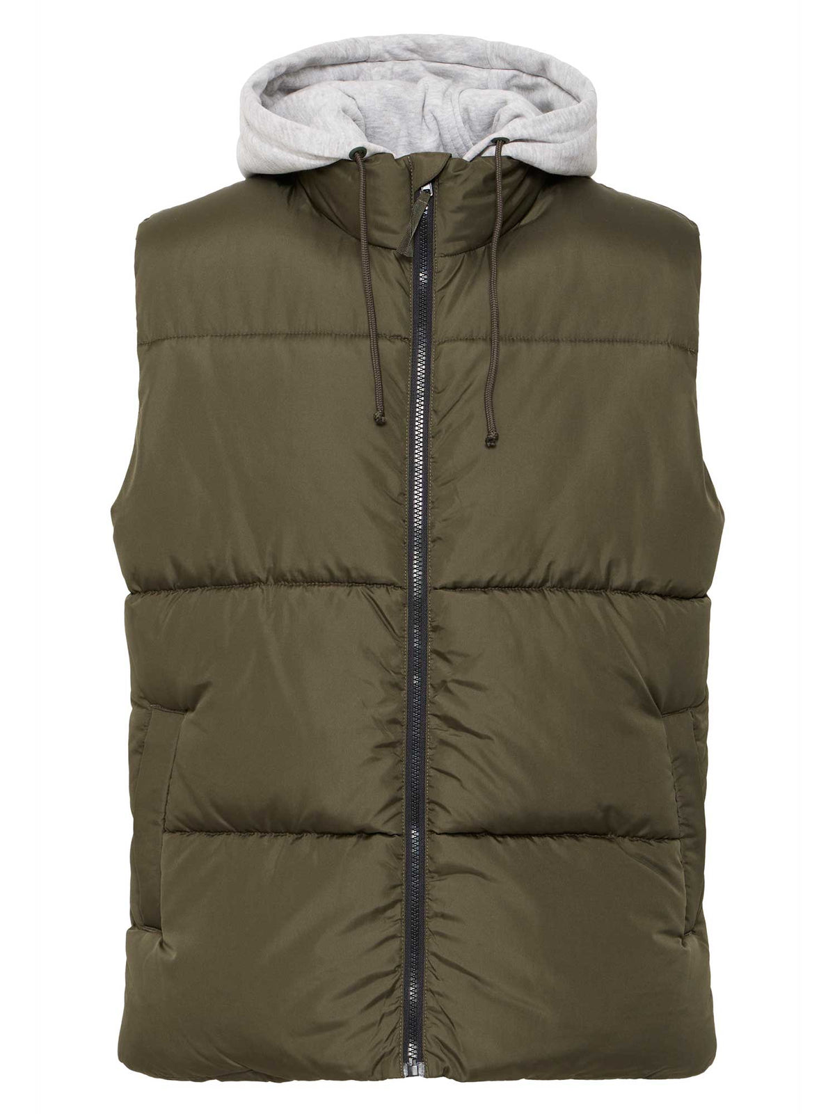 BLEND Елек BHELWIN vest w. jersey hood