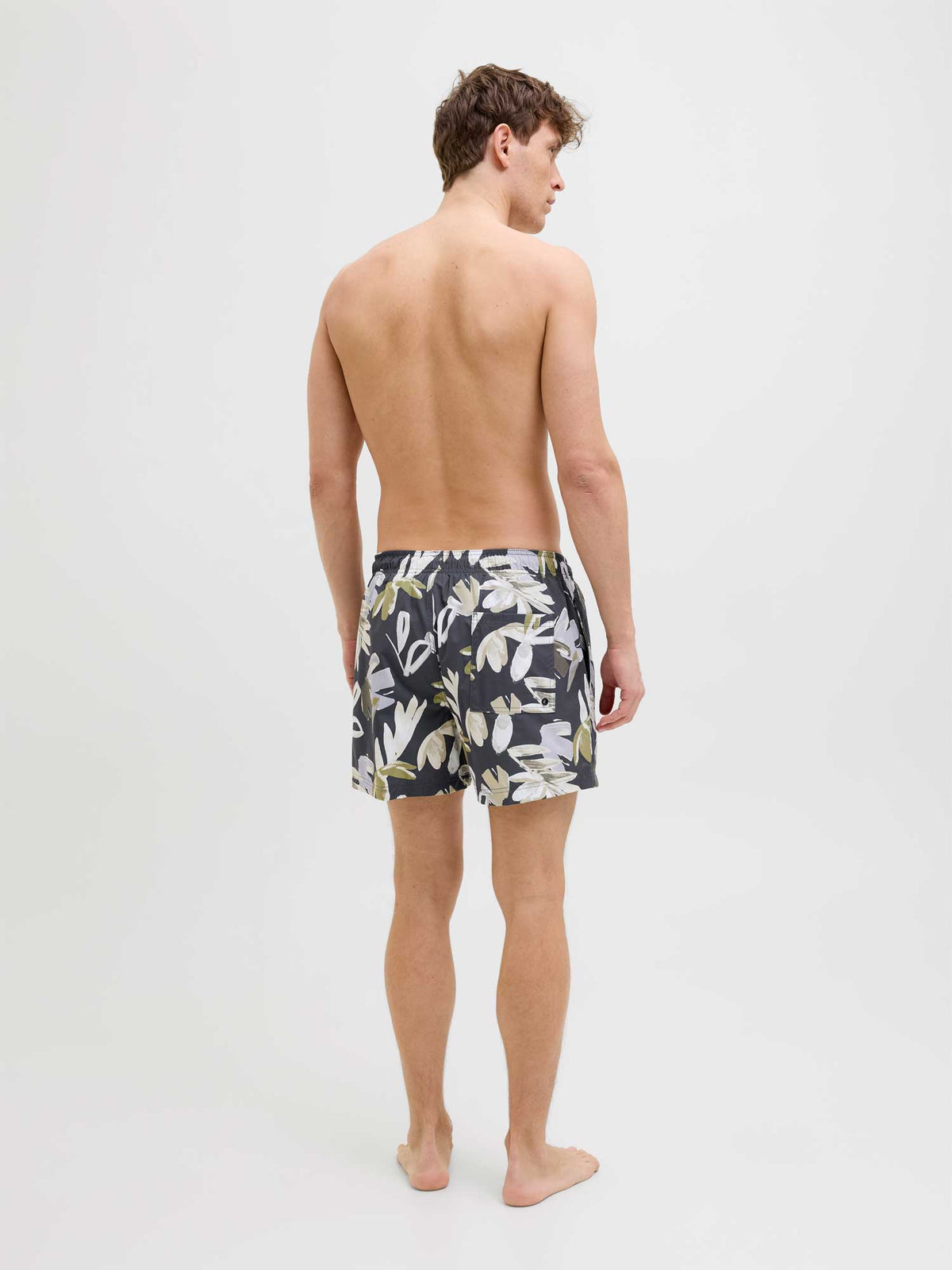 JACK & JONES Плувни шорти JPSTMAUI JJSWIM FLOWER AOP AKM