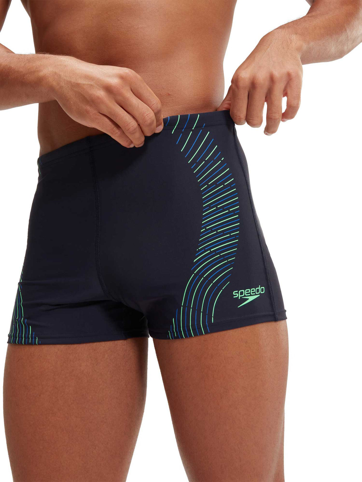SPEEDO Бански MENS DUO LOGO PRINT AQUASHORT