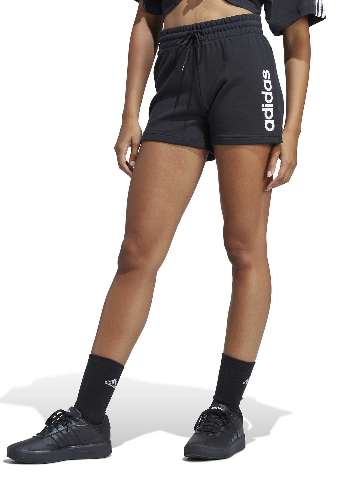 ADIDAS SPORTSWEAR Къси панталони Essentials Linear French Terry
