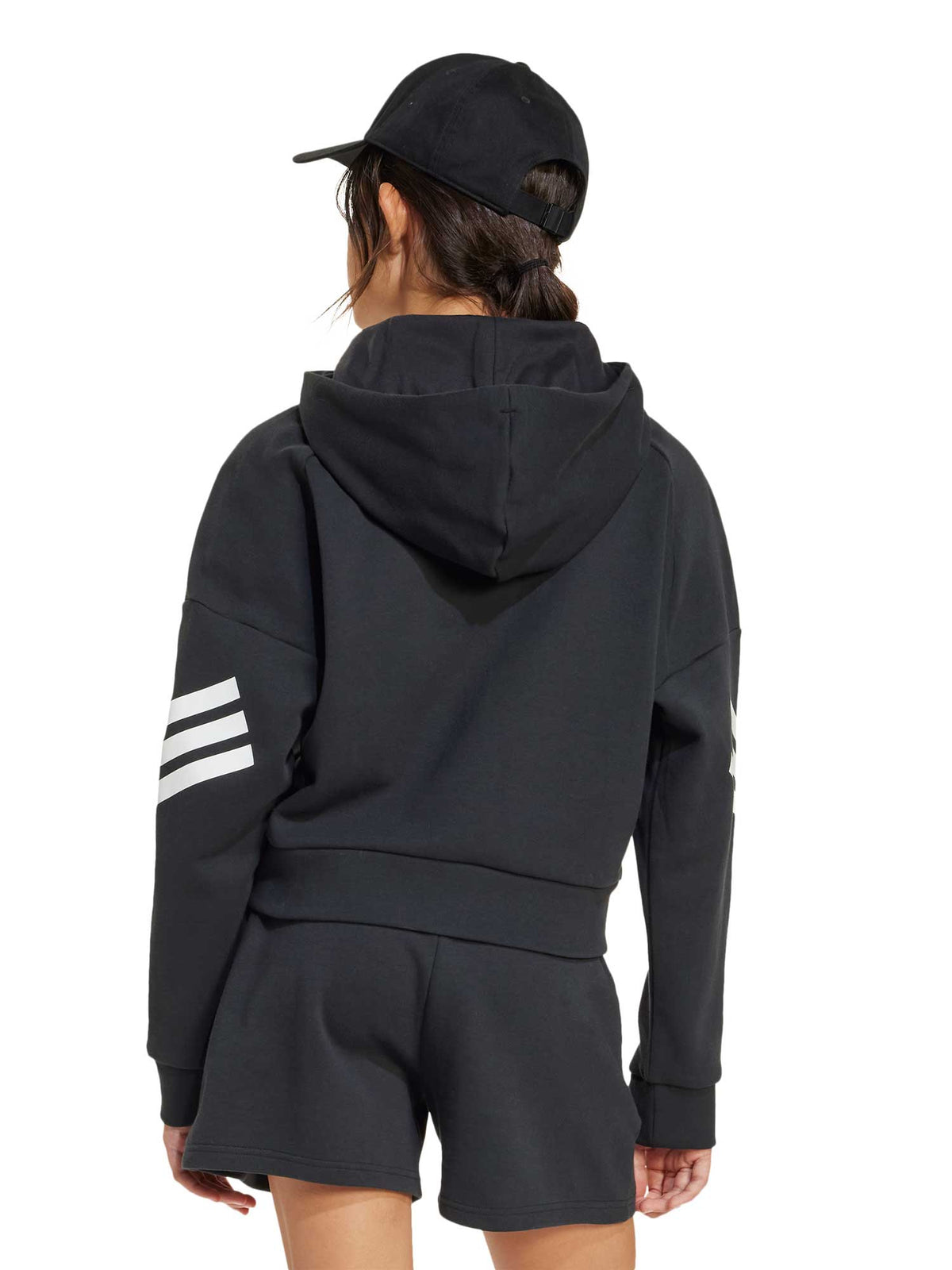 ADIDAS SPORTSWEAR Суитшърт Future Icons 3-Stripes Full-Zip Hooded