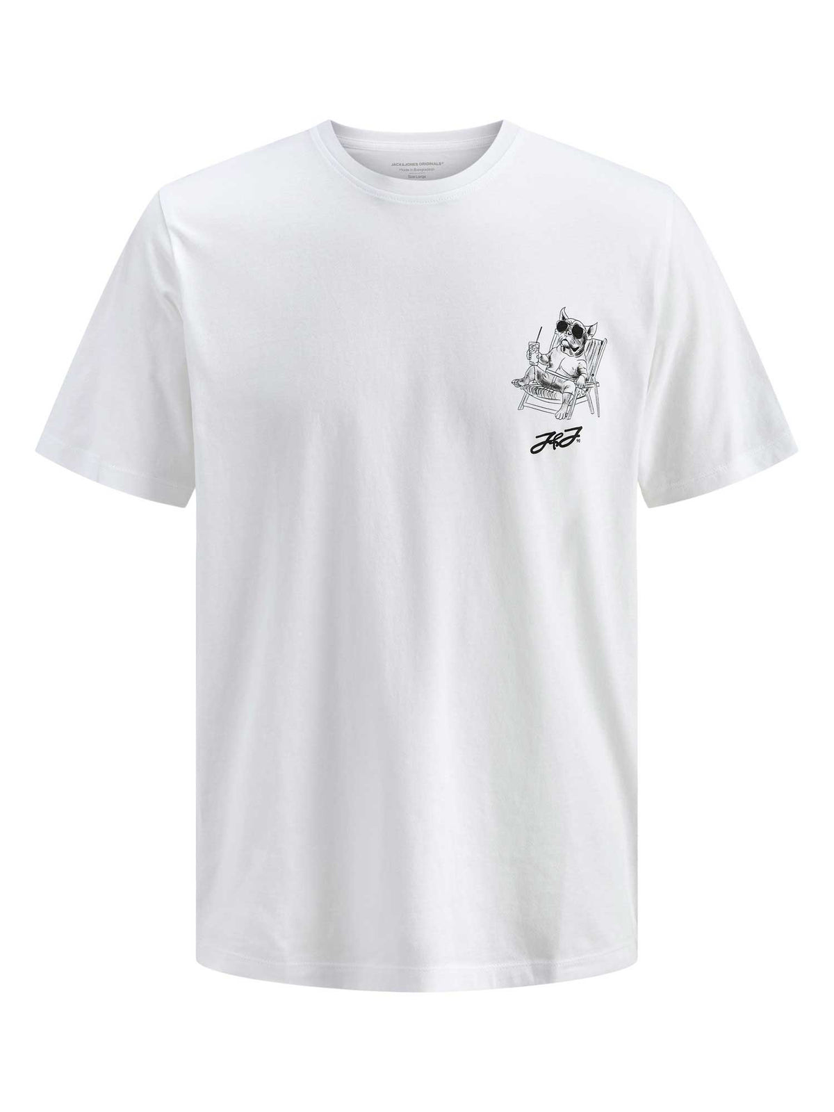 JACK & JONES Тениска JORRELAX TEE SS CREW NECK SMU