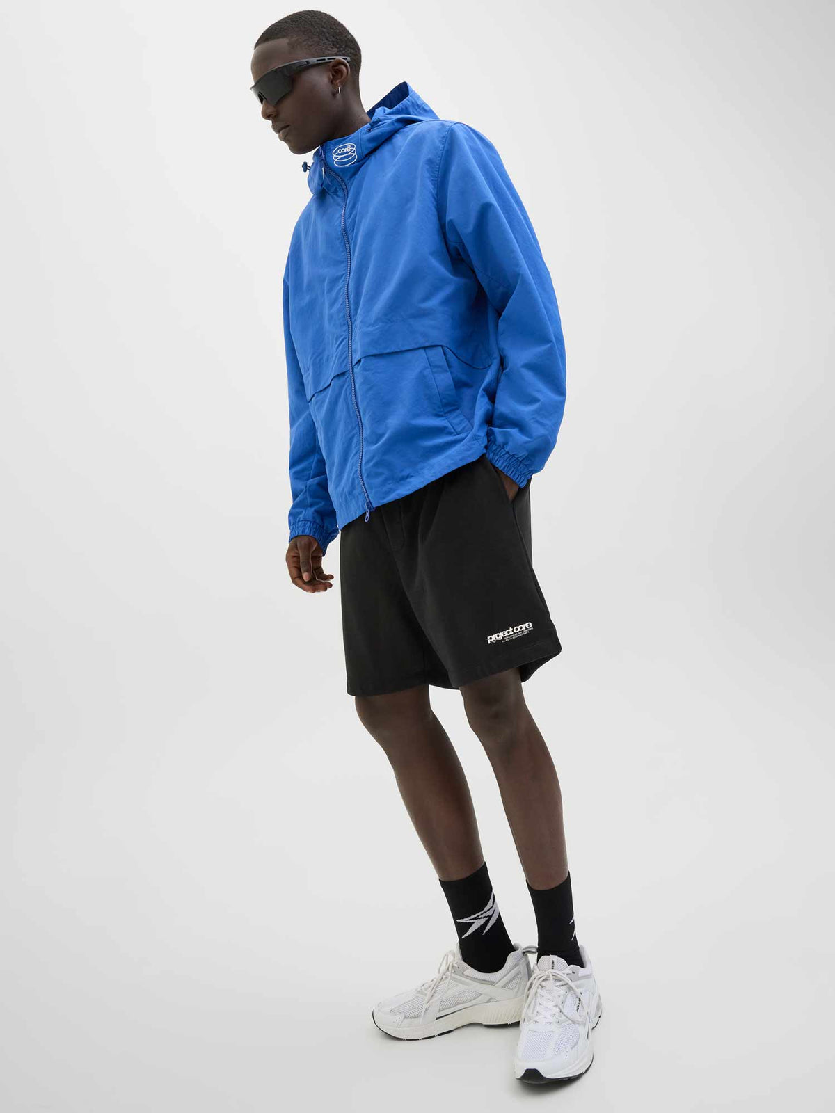 JACK & JONES Къси панталони JPSTKARL UNION SWEAT SHORTS LNG SN