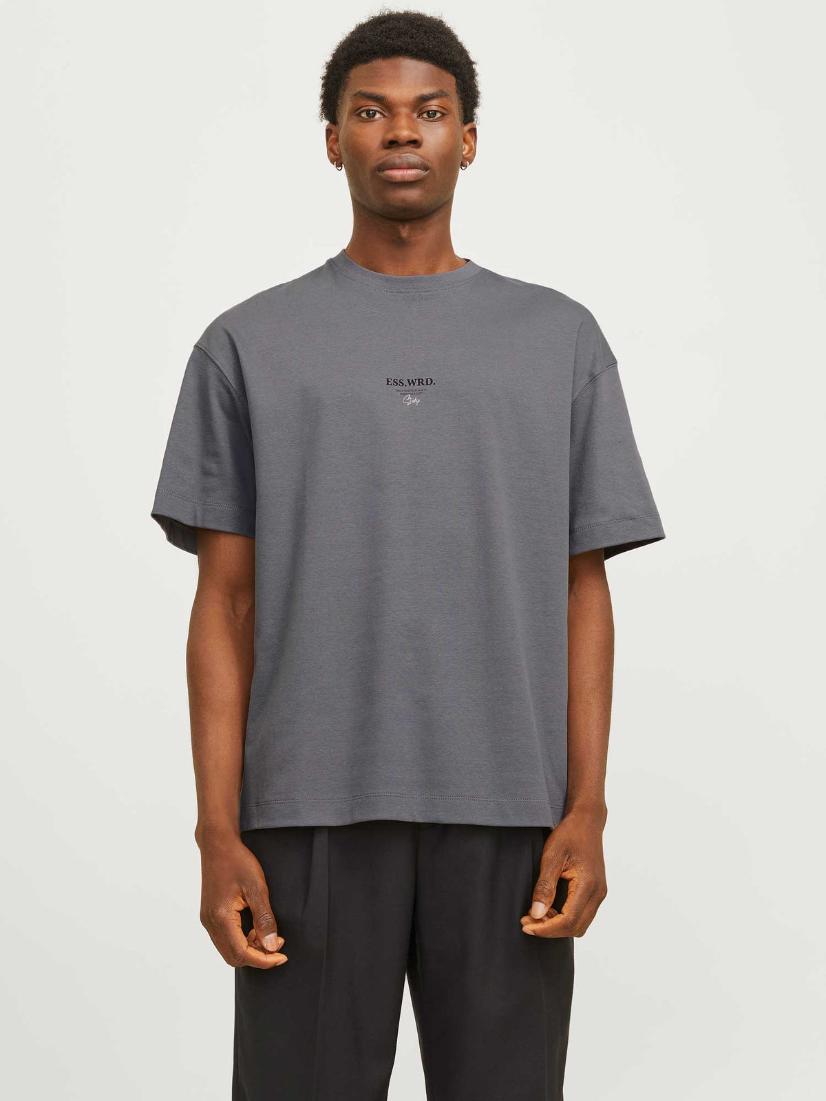 JACK & JONES Тениска JJEURBAN EDGE STUDIO TEE SS O-NECK NOOS