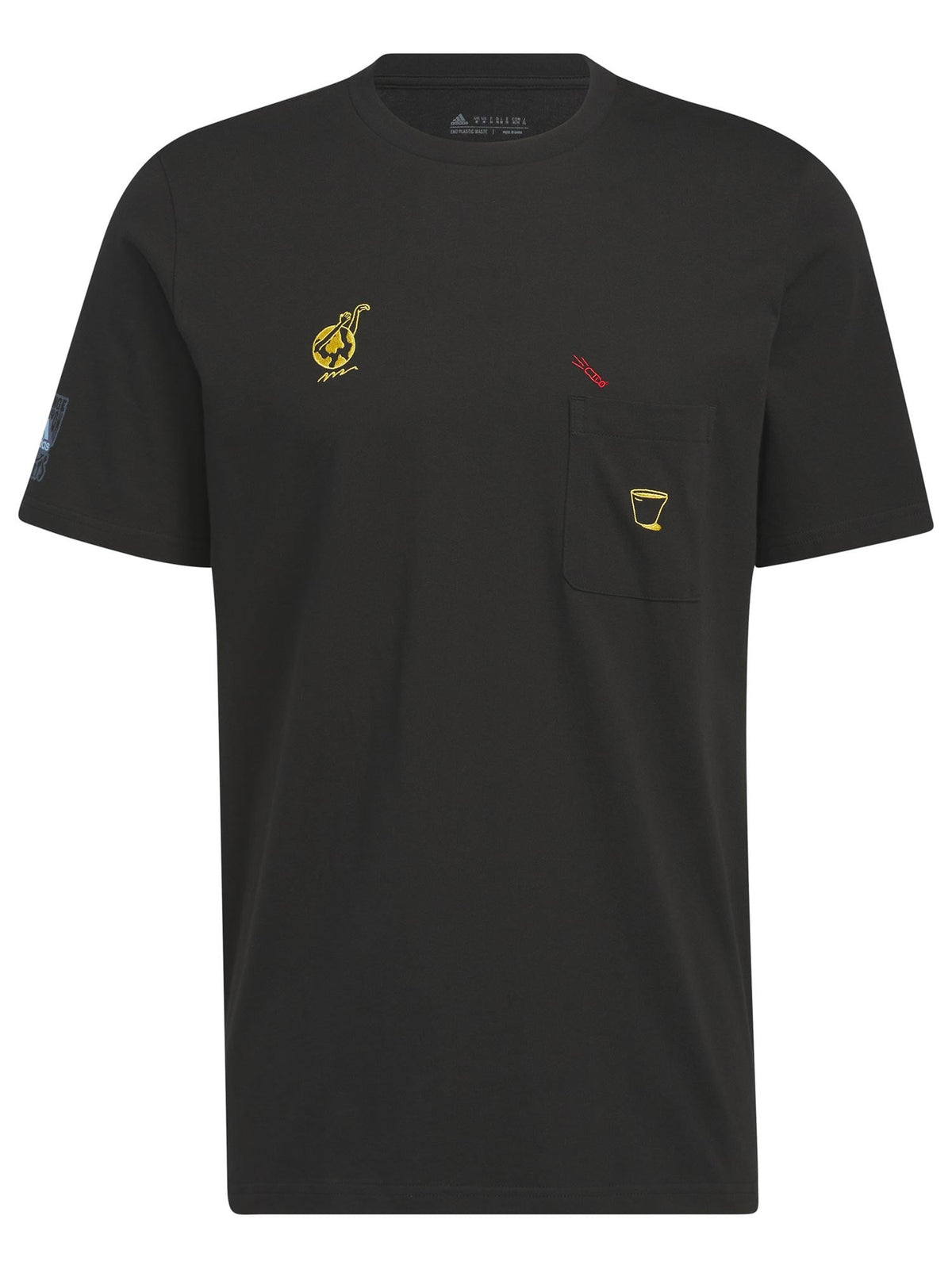 ADIDAS SPORTSWEAR Тениска Change Through Sports Graphic Pocket