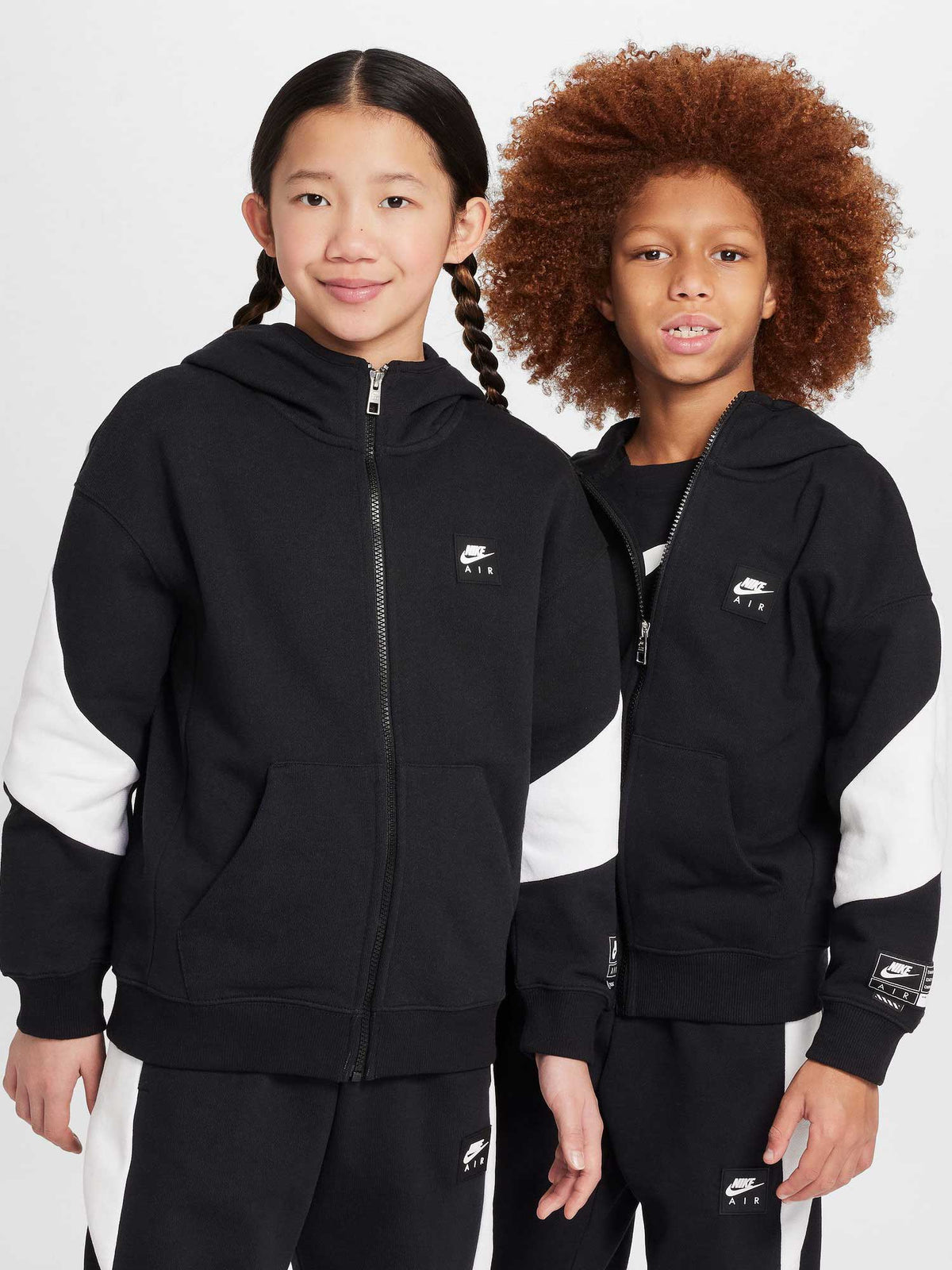 NIKE Суитшърт K AIR FLC HD FZ - PD