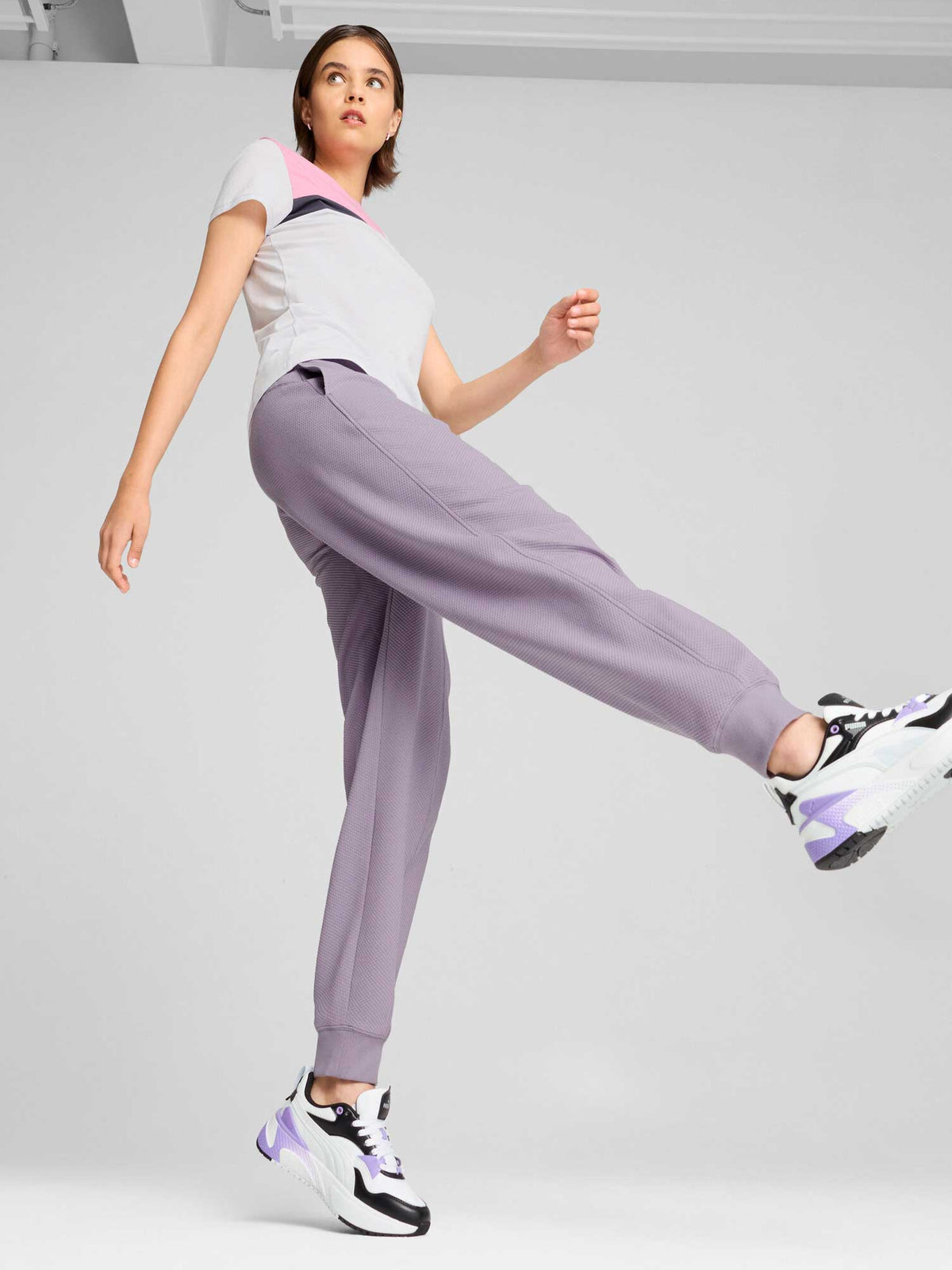 PUMA Спортно долнище HER High-Waist Pants cl