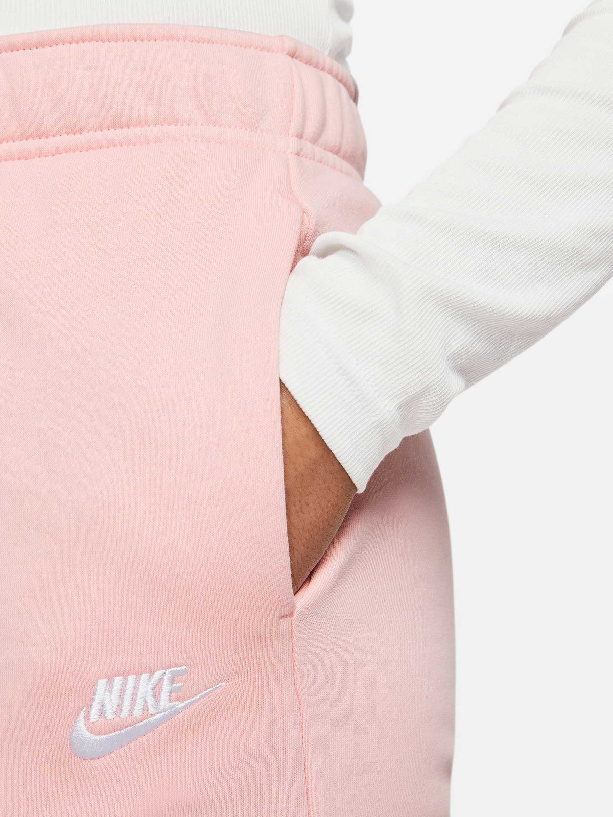 NIKE Спортно долнище W NSW CLUB FLC MR PANT STD