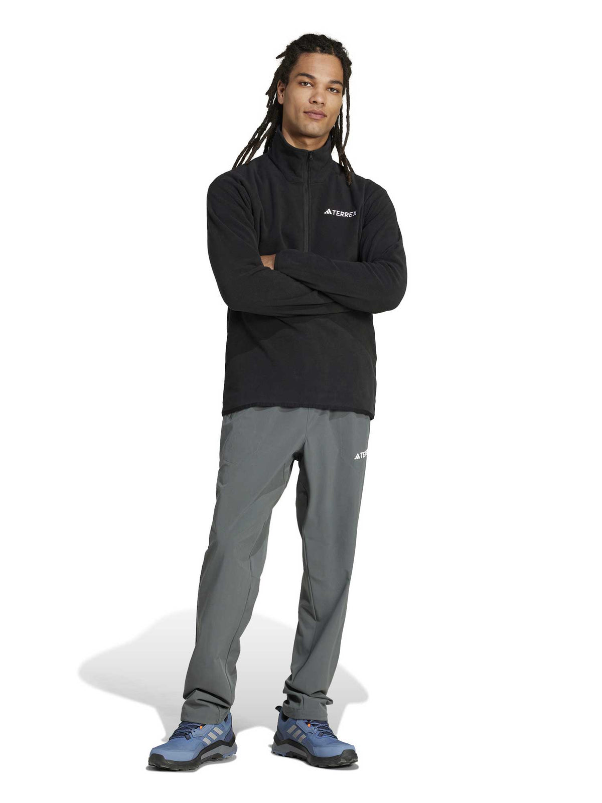 ADIDAS PERFORMANCE Полар Multi Essentials 1\/2 Zip Fleece Jacket