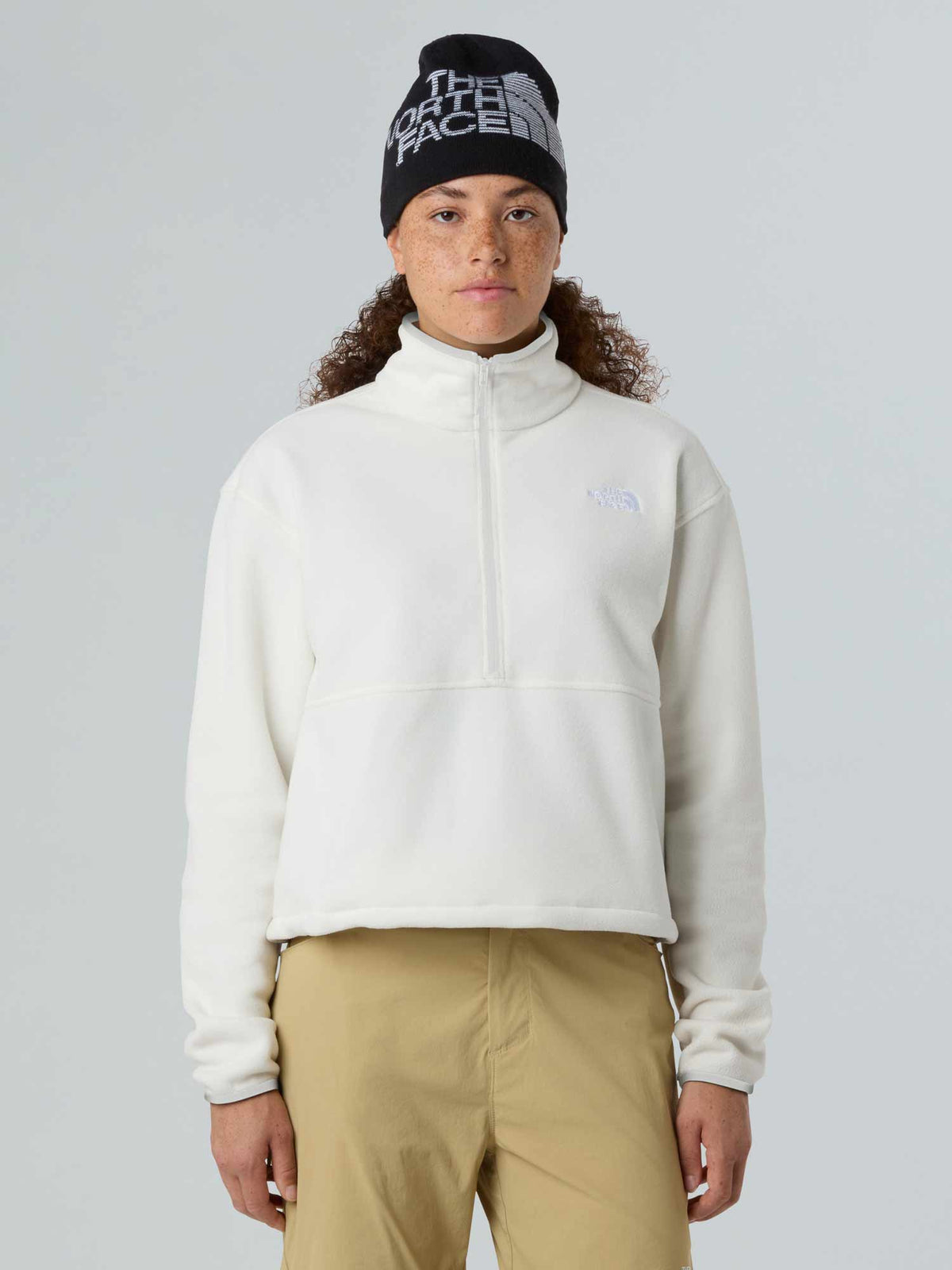 THE NORTH FACE Полар W GLACIER FLEECE 1/2 ZIP SHORT JACKET