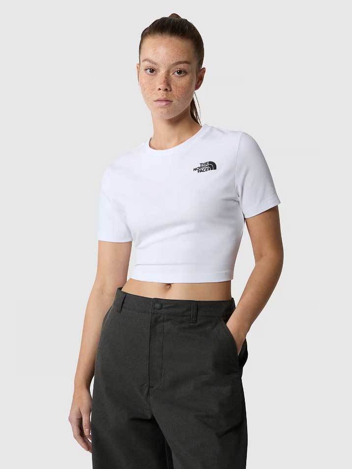 THE NORTH FACE Тениска W CROP S/S